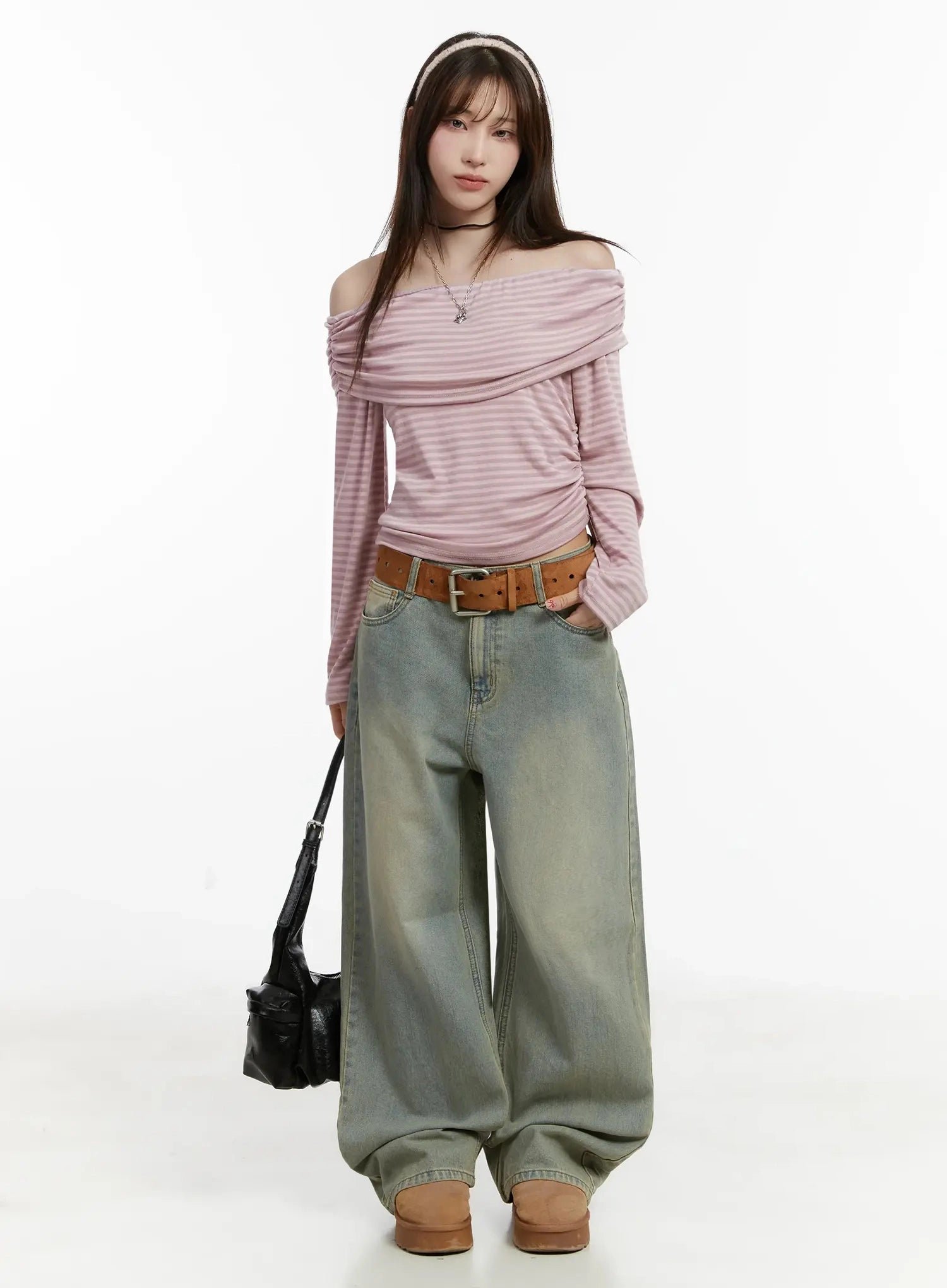 Relaxed Fit Round Neck Tee