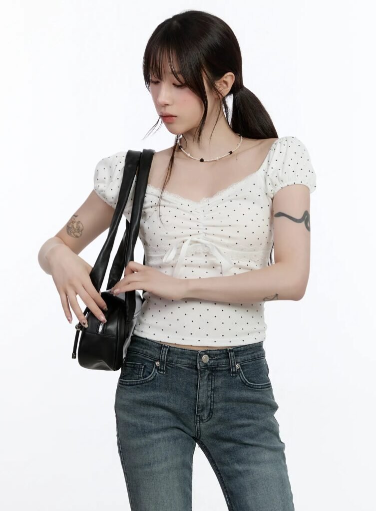 Soft Knit Long Sleeve Round Neck Top