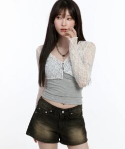 Oversized Button Front Coat