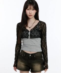 Wrap Style Festival Crop Top